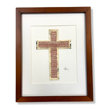 Load image into Gallery viewer, &quot;Traditional Cross&quot; Original Baseball Artwork
