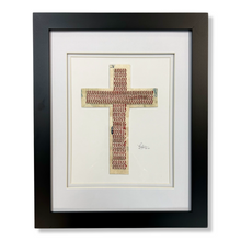 Load image into Gallery viewer, &quot;Traditional Cross&quot; Original Baseball Artwork
