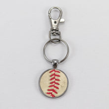 Load image into Gallery viewer, Baseball Seam Keychain
