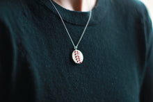 Load image into Gallery viewer, Baseball Seam Dainty Chain Pendant Necklace
