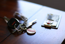 Load image into Gallery viewer, Baseball Seam Keychain
