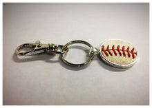 Load image into Gallery viewer, Baseball Seam Keychain
