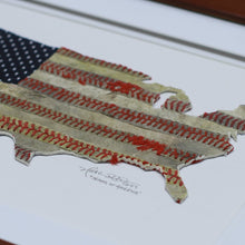 Load image into Gallery viewer, &quot;Seams of America&quot; Original Baseball Artwork
