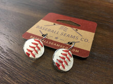 Load image into Gallery viewer, Baseball Seam Earrings
