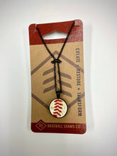 Load image into Gallery viewer, Baseball Seam Pendant Necklace
