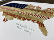 Load image into Gallery viewer, &quot;Seams of America&quot; Original Baseball Artwork
