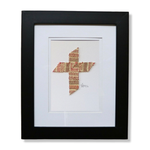 Load image into Gallery viewer, The Baseball Cross - Original Artwork Made from Actual Used Baseballs
