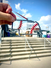 Load image into Gallery viewer, Nebraska Steel Baseball Christmas Ornament
