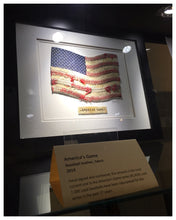 Load image into Gallery viewer, &quot;America&#39;s Game&quot; Original Baseball American Flag Artwork
