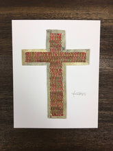 Load image into Gallery viewer, &quot;Traditional Cross&quot; Original Baseball Artwork
